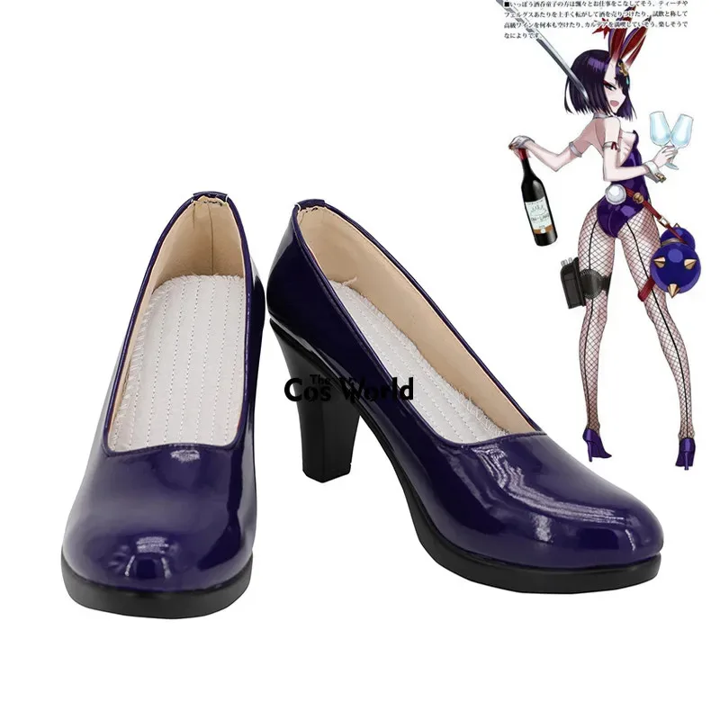 fgo-destin-grand-ordre-shuten-douji-lapin-fille-jeux-d'anime-personnaliser-talons-hauts-chaussures-de-cosplay