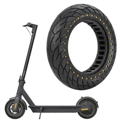 10Inch Solid Tire 10X2.5 10x2.50 For Nine MAX G30 Electric Scooter Polka Dot Inner Honeycomb Tire Rubber Part