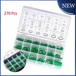 270 Pieces O Ring Assortment Set Kit O Rings Seal Gasket Washer 18 Sizes Rubber O-Ring Grommets Heavy Duty Professional