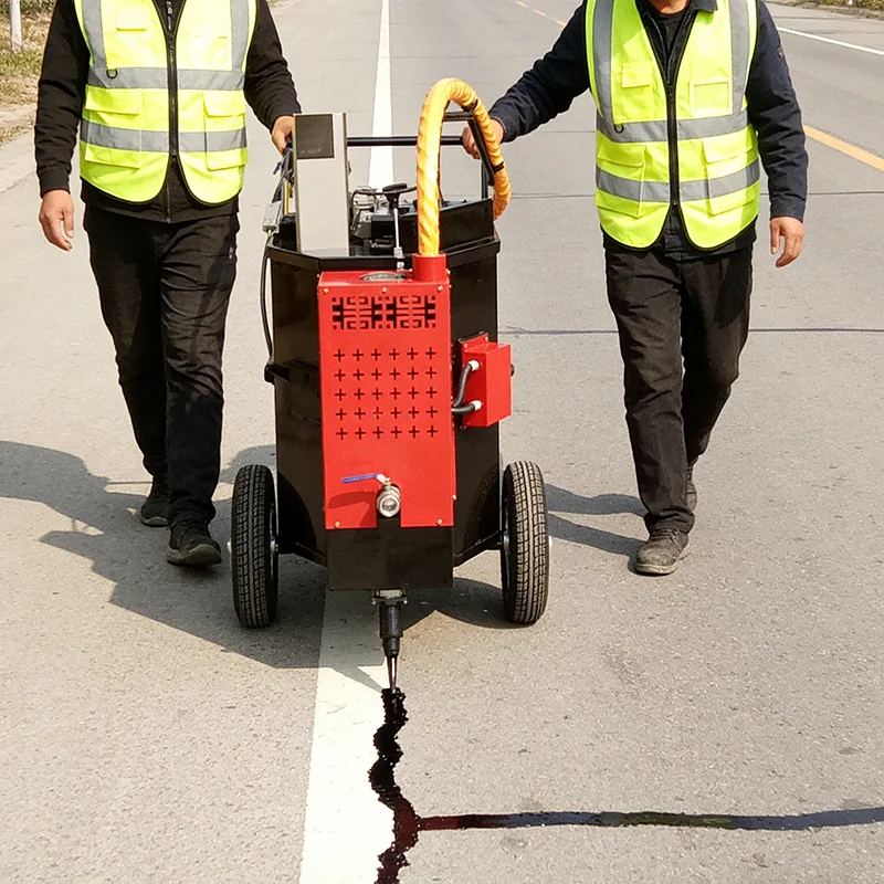 Road Crack Sealing Machine - Industrielle Asphalt-Rissversiegelungsmaschine, Maßgeschneidertes Straßenbau-Equipment für Beton-