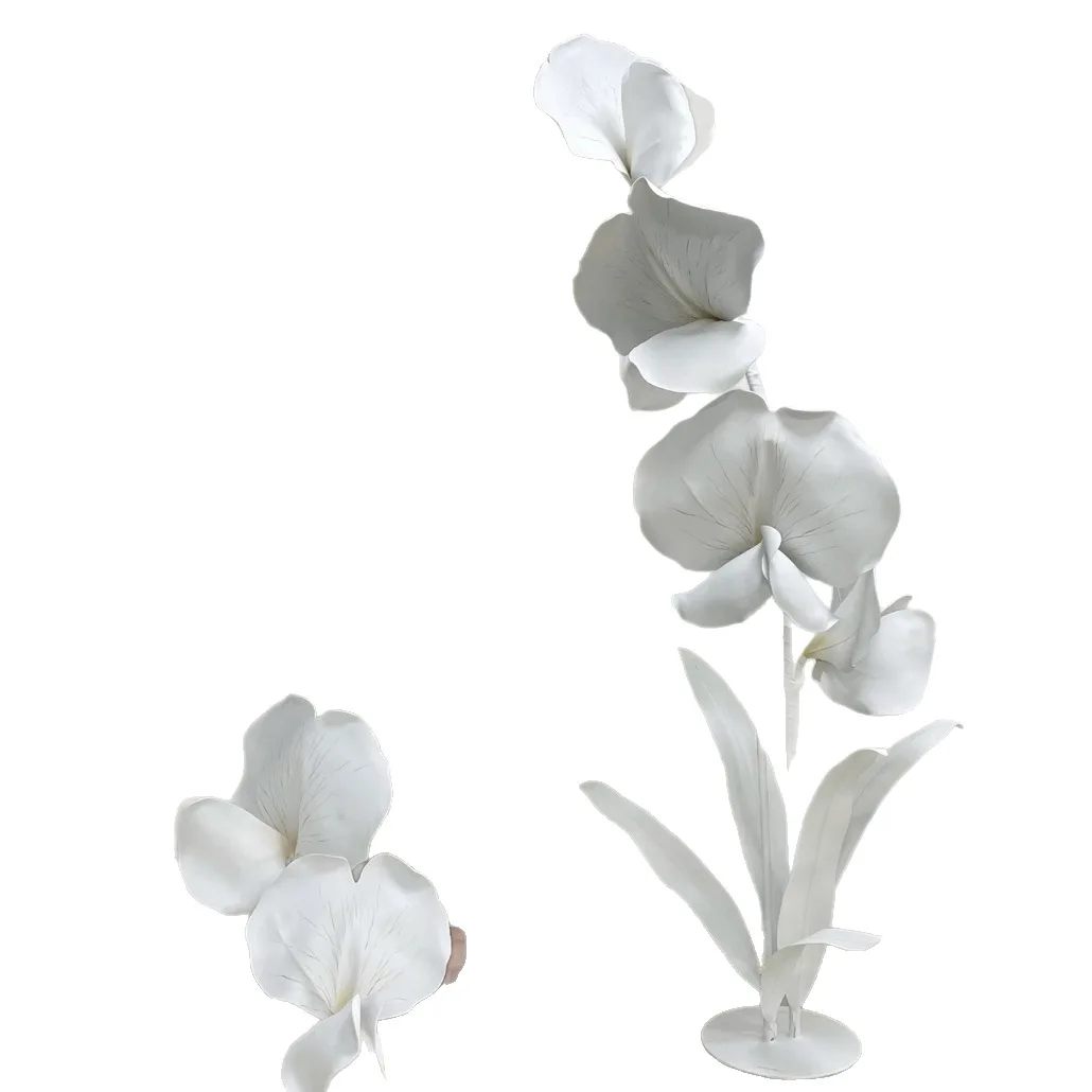 

Handmade paper art flower activity arrangement wedding decoration photography props giant Phalaenopsis