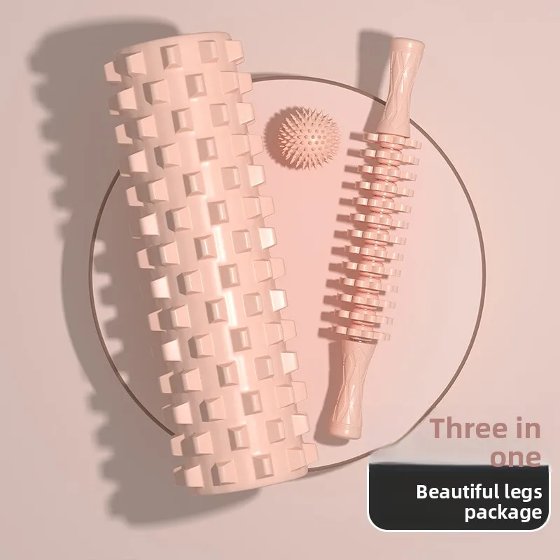 

Колонка для йоги из пены EVA, колонна для фитнеса, массажная палочка для расслабления мышц, 45 см, полая колонна для йоги Langya