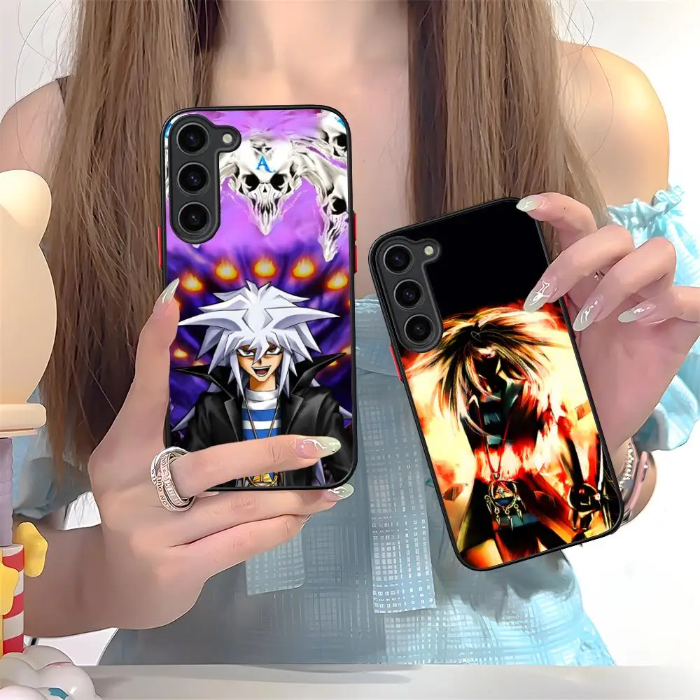 

Чехол для мобильного телефона Yugioh Yami Bakura для Samsung Galaxy S25 S24 S23 S22 S21 Plus FE Ультра красочный силиконовый чехол Роскошный чехол