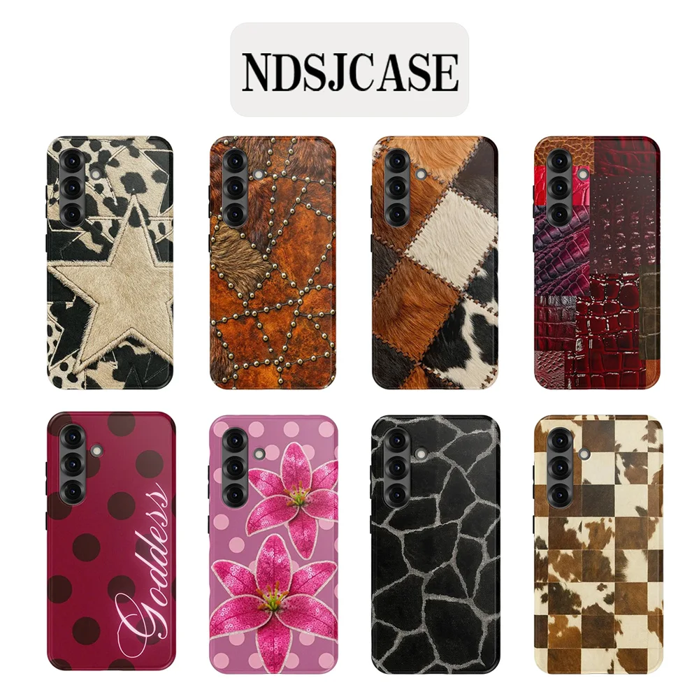 Luxury Clmj Billie Crimzy Phone Case for Samsung Galaxy S20 S23 S24 S25 S26 FE Plus Ultra Edge 4G 5G Double-layer Back Cover