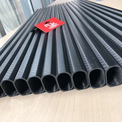 RJXHobby CFRP 25x38x1000mm 3k Glossy Matte Octagonal Carbon Hex Pipe Carbon Fiber Tube