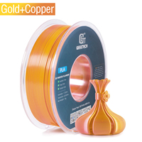 Geeetech Silk PLA Filament for 3D Printer 1.75mm Dimensional Accuracy +/- 0.03mm High Quality Double Color 3D Printing Material