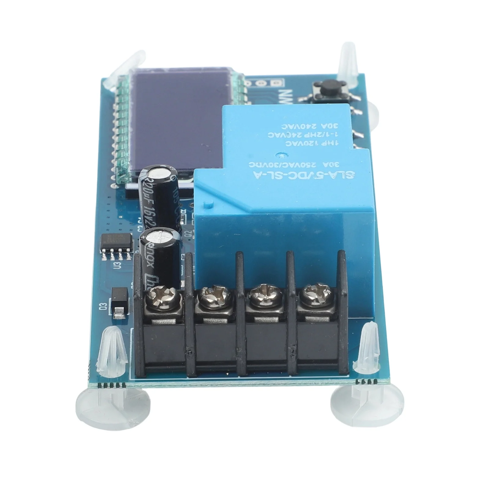 Auto-Charging Control Unit For Acid Batteries 6V-60V With LCD Voltage Display Charging Percentage And Time Tracking