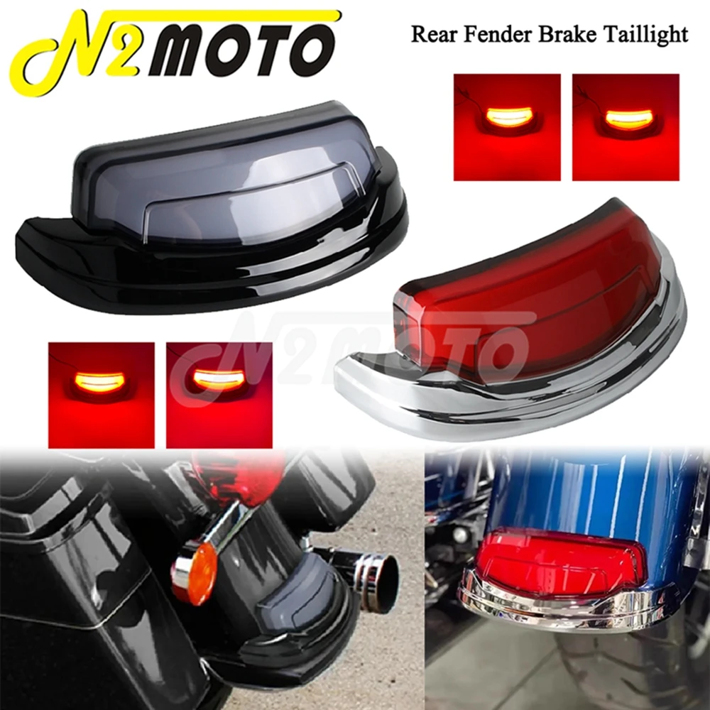 

Rear Fender Tip Tail Light LED Brake Lamp For Harley Touring Street Electra Glide FLHTK FLTRU FLHX FLHTCUTG FLHX/S/SE/ST 2009-23