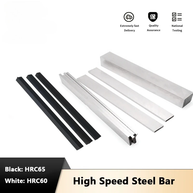 

Лезвие из сверхтвердой белой стали HRC60-65, лезвие из высокоскоростной стали, необрезанное 2x4 10x30 мм, полоса «сделай сам», толкатель ножа из закаленной стали