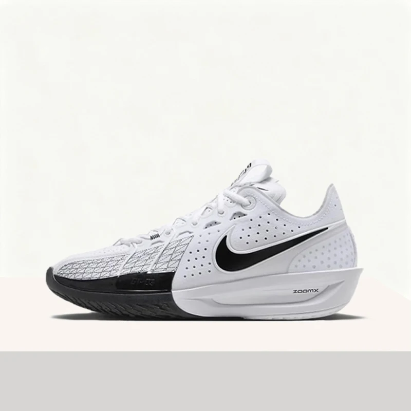 

Nike G.T. Cut 3 Black and White Colorblock Low-Top Basketball Shoes Minimalist, Stylish, Durable, Lightweight Unisex DV2918-102