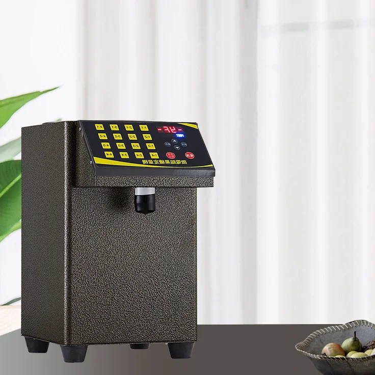 

Bubble Tea Fructose Machine Fructose Dispenser Fructose Syrup Quantitative Machine For Drinks