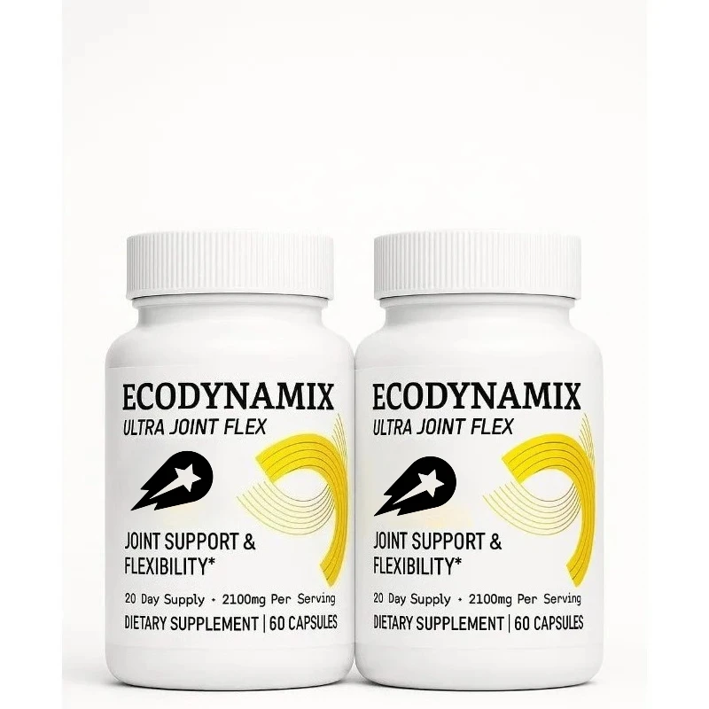 

Joint Elasticity Supplement, 60 Capsules, Each 2100mg Containing Glucosamine and Turmeric for 30 Days Supply