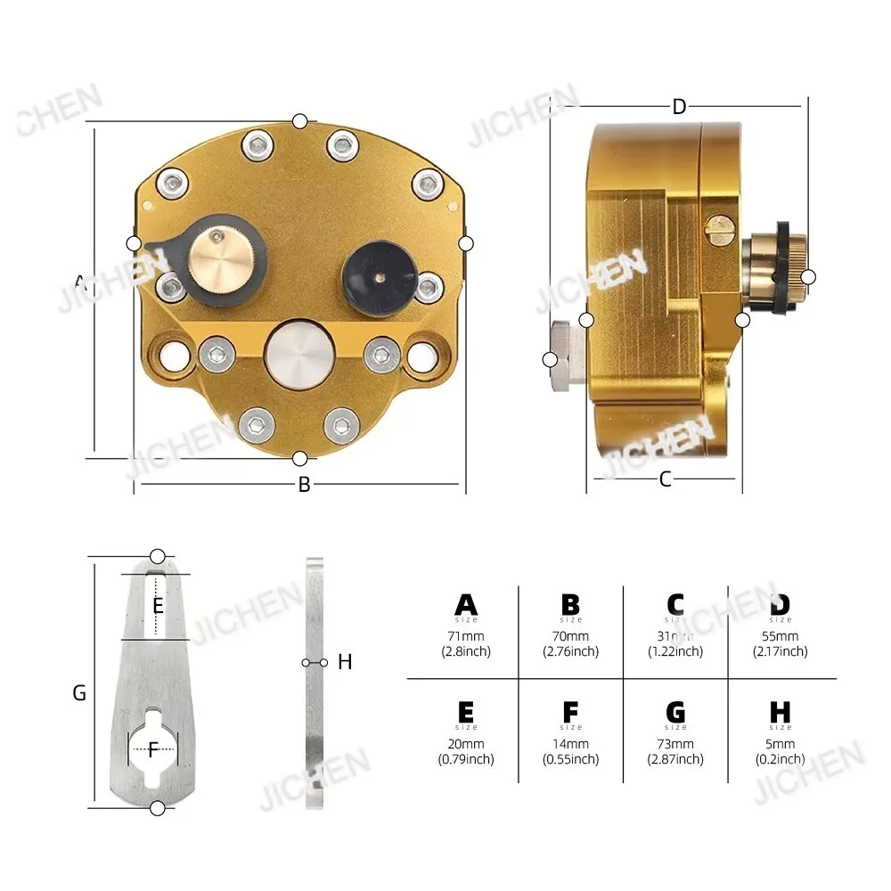 

XCTJ Регулируемый контроль безопасности Радиальный рулевой демпфер Стабилизатор Монтажный кронштейн Комплект