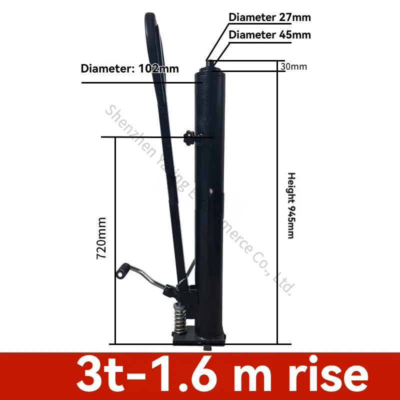 2T 3T 2M دليل رافعة شوكية هيدروليكية النفط اسطوانة مكدس رفع شاحنة مضخة 1 طن رافعة شوكية اسطوانة زيت جاك رفع اسطوانة الزيت #2