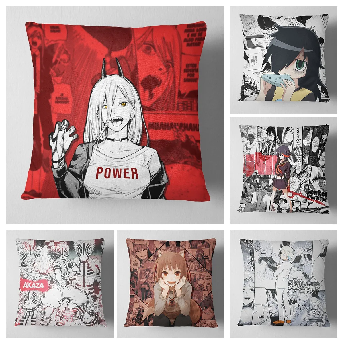 Anime Pillow Covers Fashion Cushion Covers Sofa Cushion Covers Home Decor Upgrade Your Living Room Decor