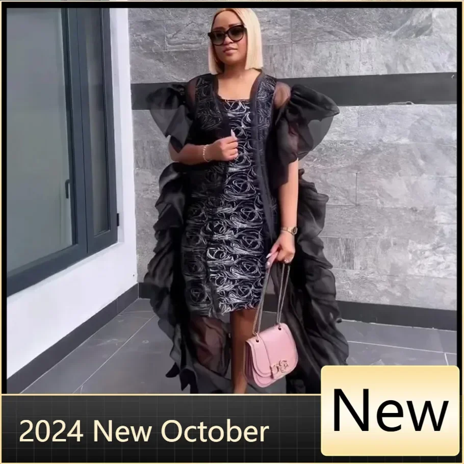 

Customized African Dresses For Women 2 Piece Sets Dashiki Long Maxi Dress Summer Spring Ladies Traditional African Clothing Fair