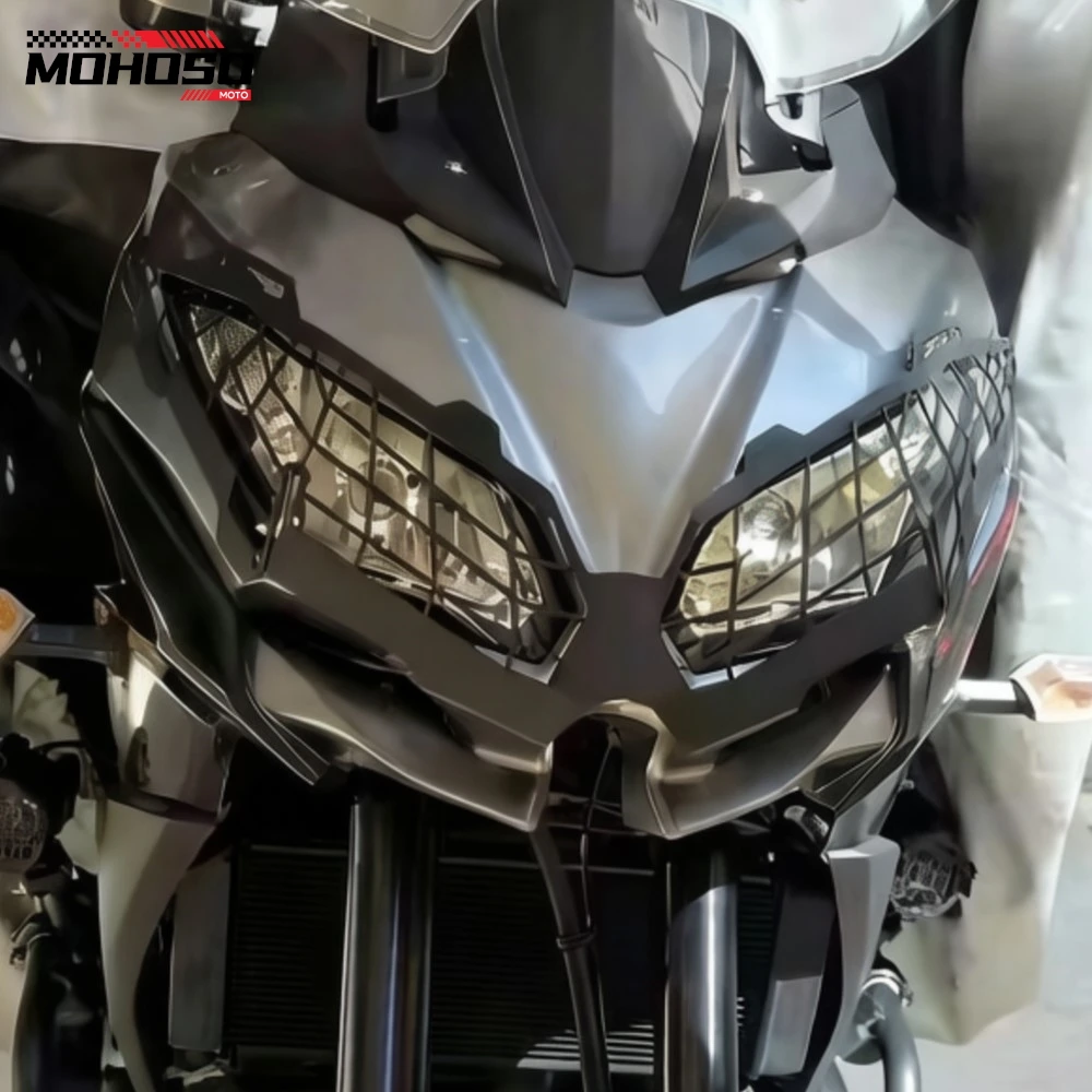 

VERSYS 1000 KLE1000 Ninja 300 R Motorcycle Headlight Head Light Guard Protector Cover Grill For Kawasaki VERSYS 650 2015-2021