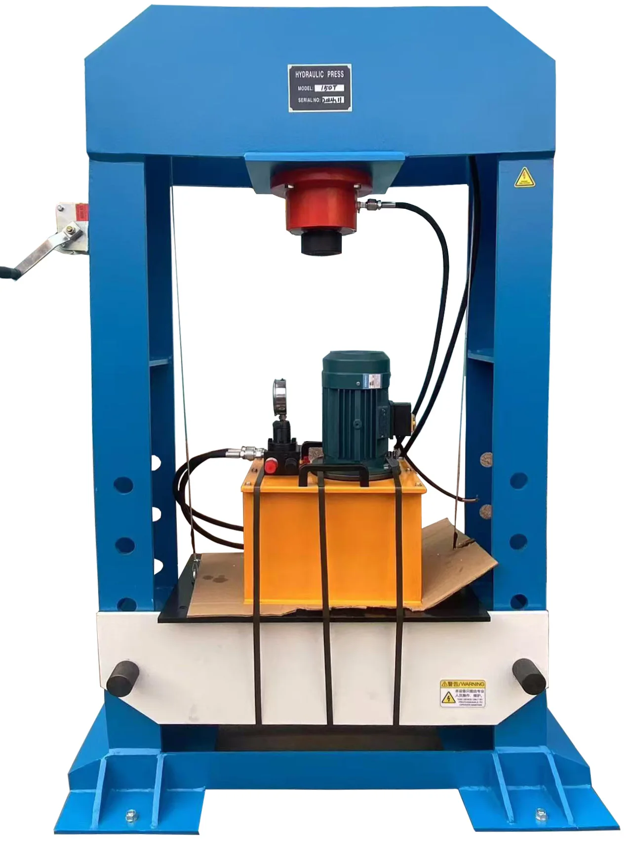 Hot Sale Tricar Advanced 20T-100T Manual Hydraulic Press Automotive Bearing Press Body Repair Maintenance Metal 180cm Bench