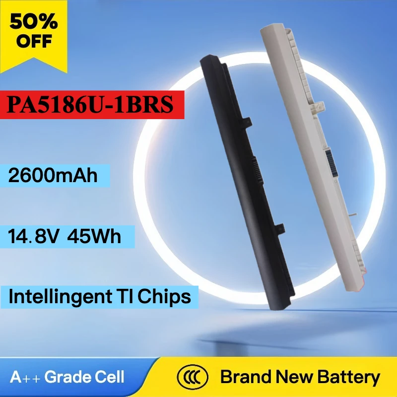 PA5186U-1BRS PA5185U-1BRS PA5195 Battery for Toshiba Satellite C50-B-14D L55-B5267 L50-B C55-B5200 C55-B L50-B L55-B L50-C S55-C