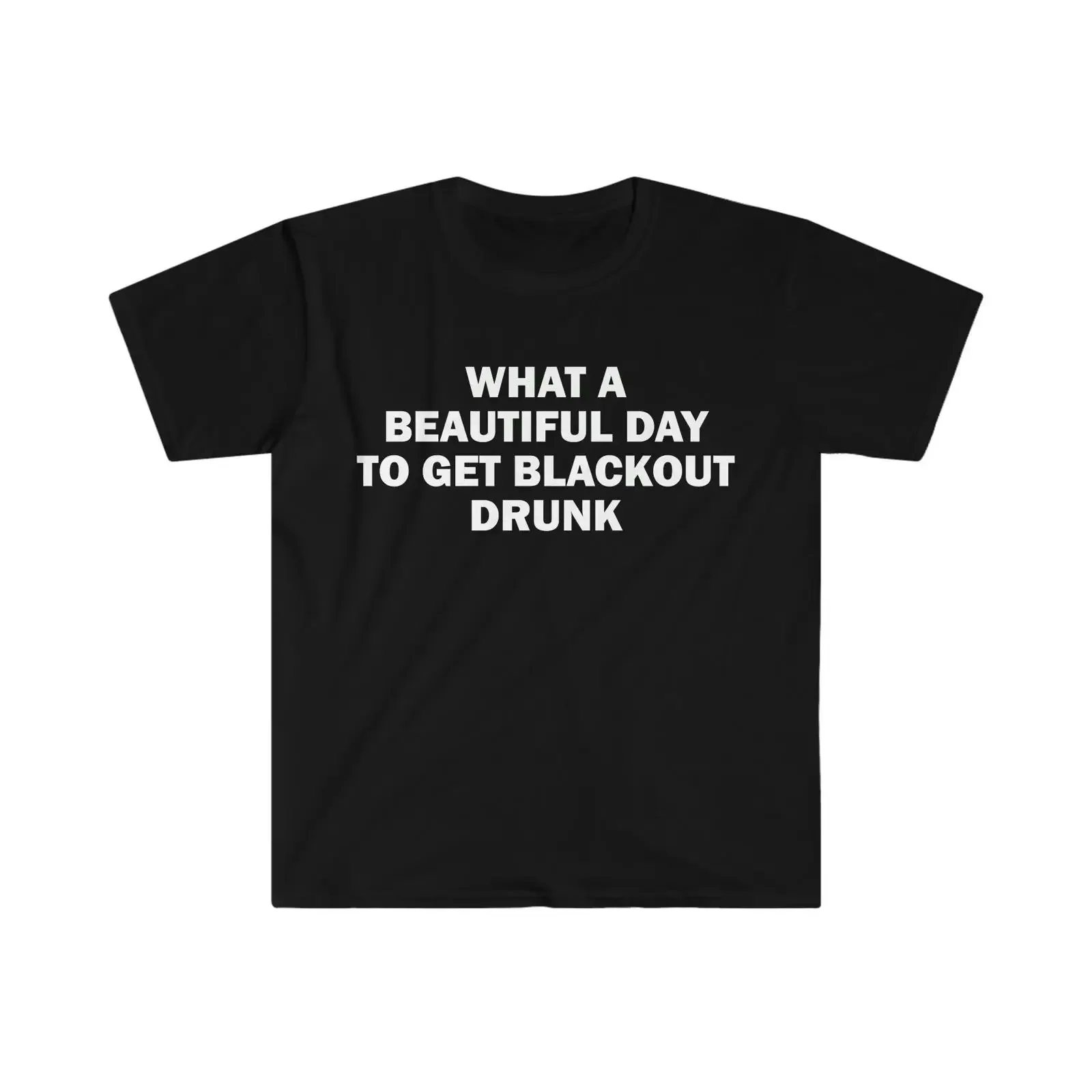 Alcoholic T Shirt Humor Funny Meme Offensive Satire vintage Washed homme Casual Stylish Versatile designer clothes graphic