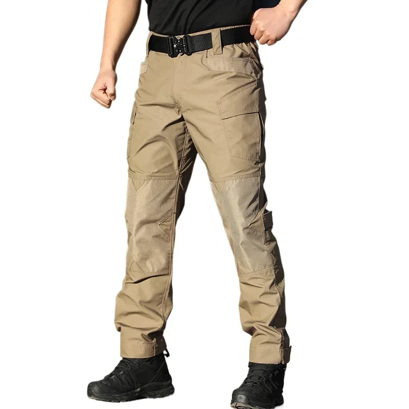 

IX6 Tactical Training Trousers Men's Waterproof Loose Multi-pocket Cargo Pants Hiking Fans Outdoor Sports Camouflage Pants