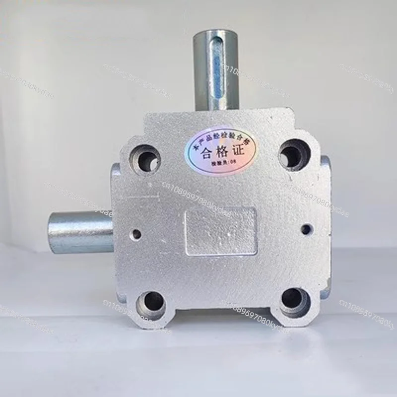 90 degree commutator gear stainless steel right angle steering box cast steel gearbox 40N.M large load 2.5 module 16 teeth