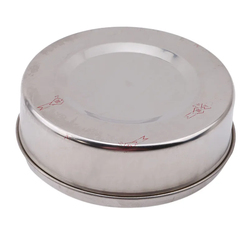 Round Spinning Ashtray with Cover Smoking Accessories Portable Stainless Steel Ashtray Lid Rotation Fully Enclosed Home Gadgets