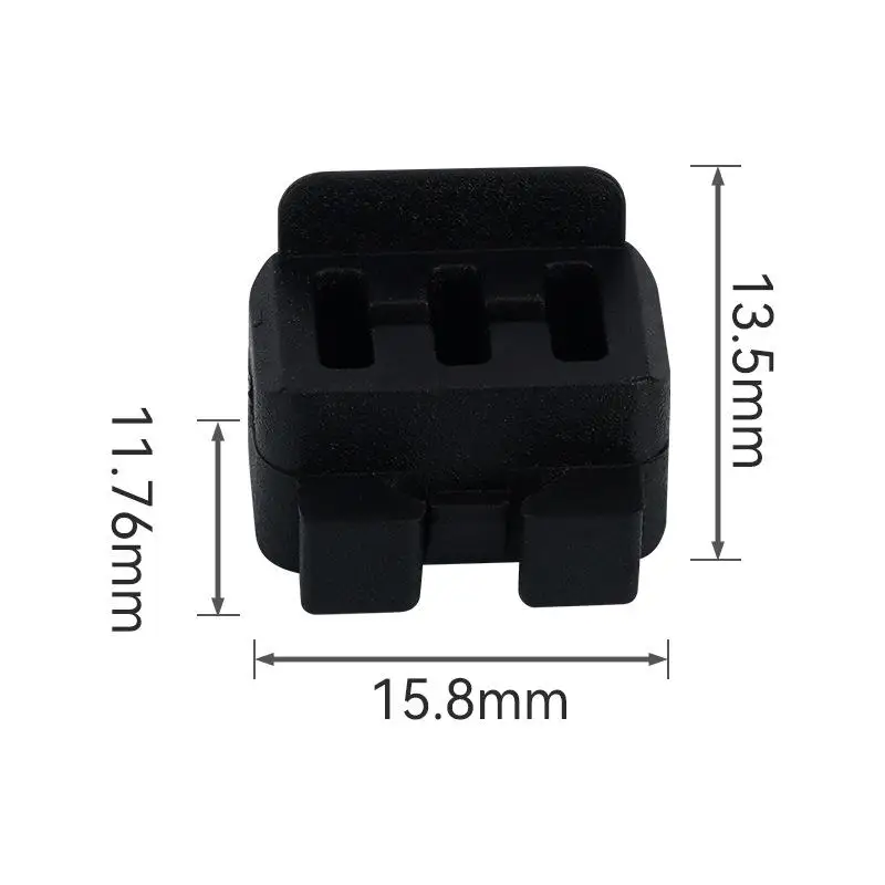 

1 шт. для Bambu Lab H2D Hotend стеклоочиститель силиконовая щетка 3D принтер DIY аксессуары насадка щетка для протирания