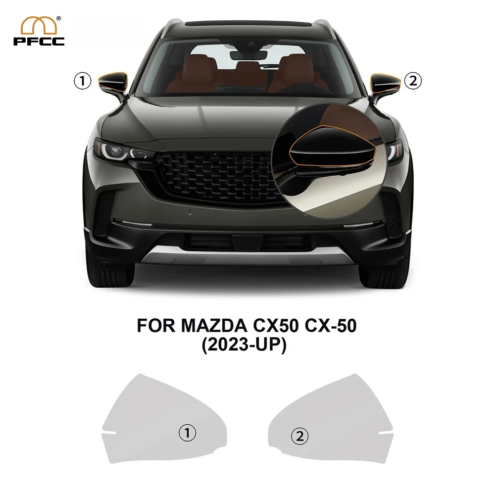 

Pre-cut PPF TPU Car Headlight Rearview B C Pillars Protection Film For Mazda CX-50 CX50 2023-2025 Clear Anti Scratch Resistant