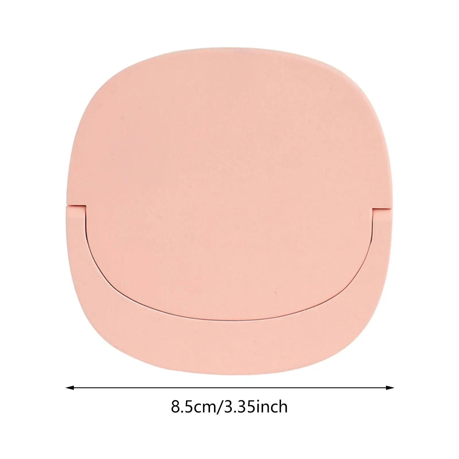 Pocket Mirror Storage Case 3 Modes Rechargeable Folding Lighted Travel Makeup Mirror for Mother's Day Gifts Valentine‘S Day