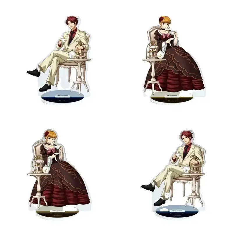 Umineko When They Cry 15cm Beatrice Battler Ushiromiya  Acrylic Stand Figure Keychain Desk Decor Accessories Goods Collection