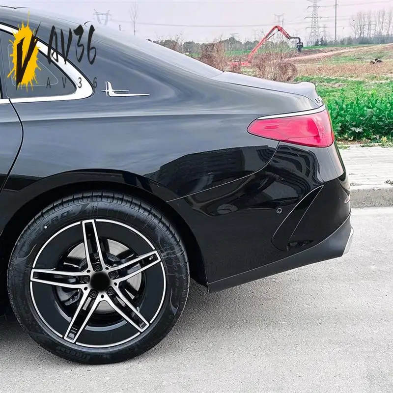 

AV36-автомобильный задний бампер, спойлер, вентиляционное отверстие, накладка для Mercedes-Benz E-Class W214 2024+, автомобильные аксессуары