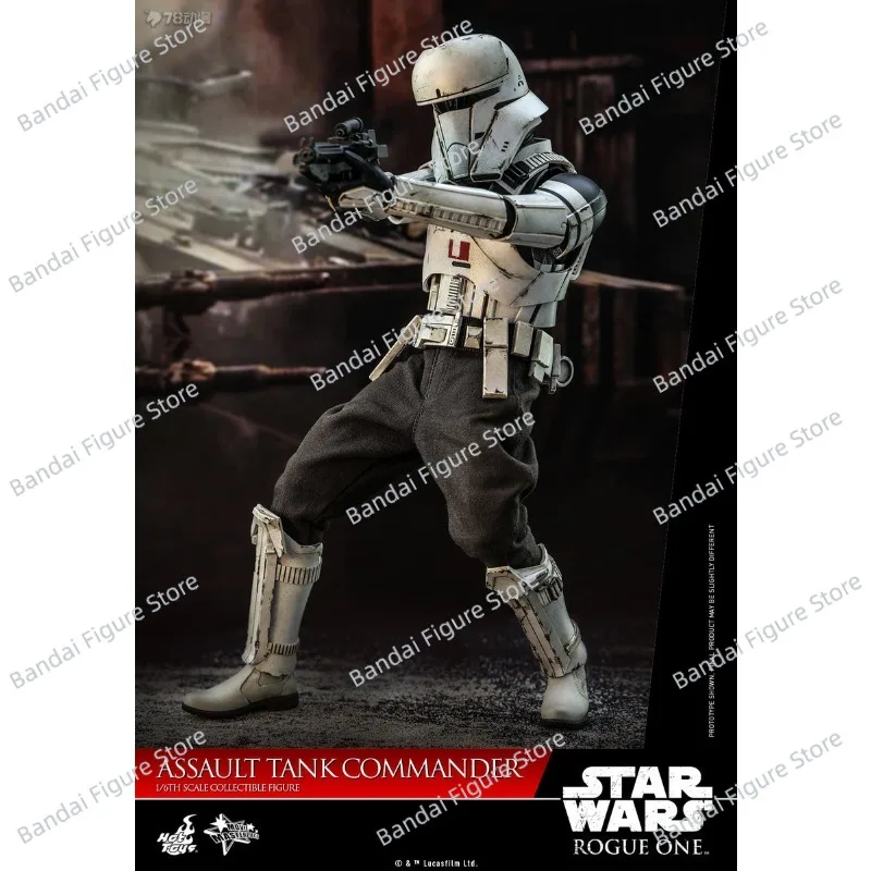 HOTTOYS HT MMS587 1/6 Scale Assault Tank Commander Action Figure Rogue One: Star Wars Story Series 12 "ชุดทหารชาย