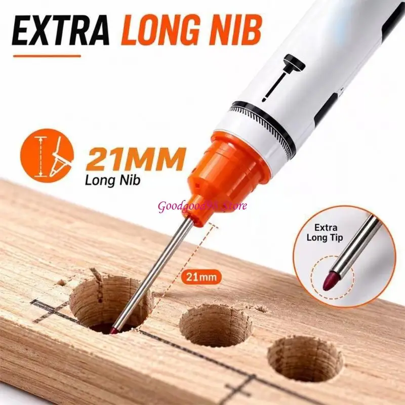 Deep Hole Marker Set for Install Guides and Renovation Work, 15Pcs 