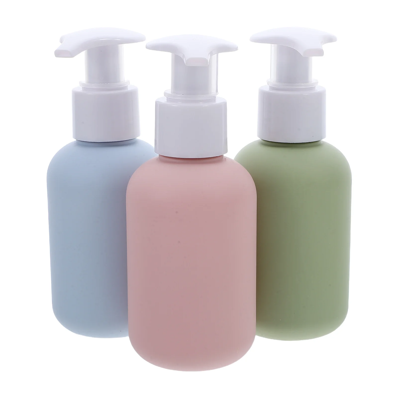 

3Pcs 100Ml Travel Size Lotion Bottles Leakproof Reusable Pump Containers for Shampoo Conditioner Body