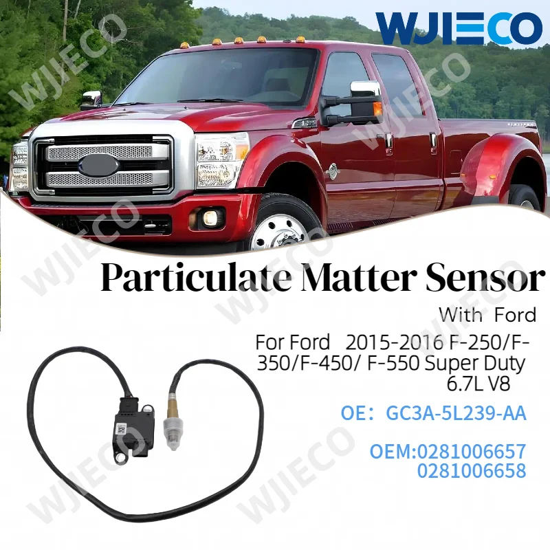 

GC3Z-5L239-AA Particulate Matter PM Sensor 0281006657 0281006658 For Ford F-250 F-350 F-450 F-550 2015-2016 GC3Z5L239AA