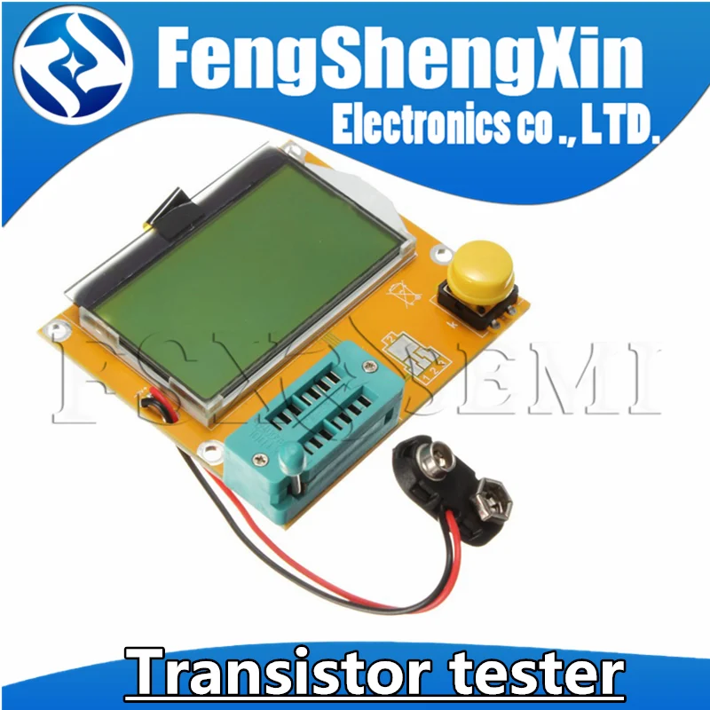 Medidor ESR de LCR-T4, probador de transistores, diodo, triodo, capacitancia Mos Mega328