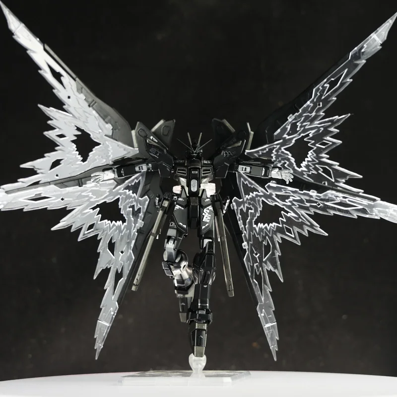 2024 Midnight Legend Kosmos Mgex 1/100 Zgmf-X20a Strike Freedom  Accessory Package Assembly Action Toy Figures Christmas Gifts