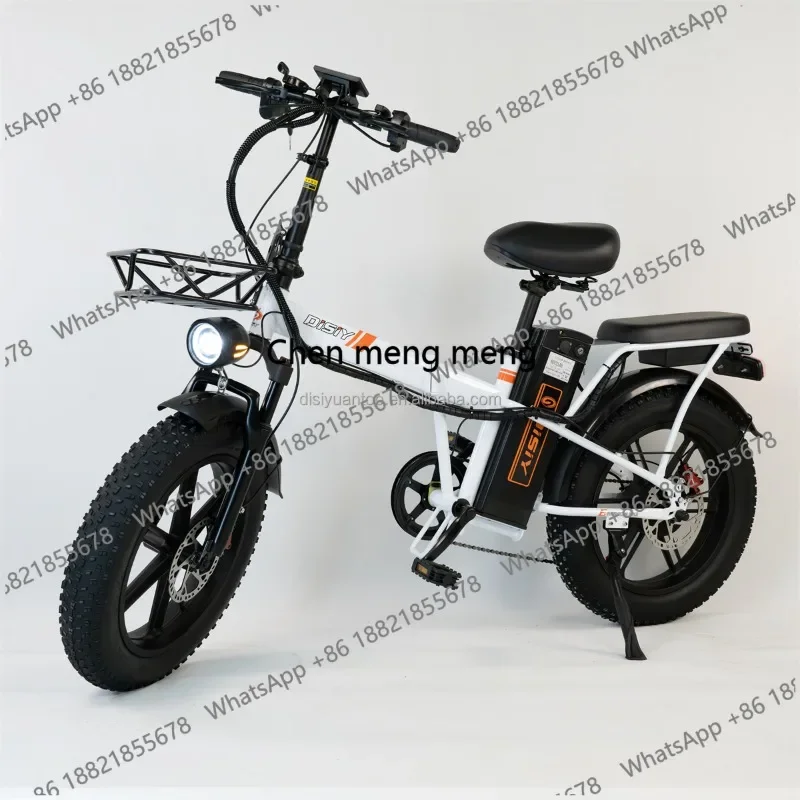 

hot selling 20 Inch Tire 5 Speed 500W 48V 15AH Lithium Battery LCD Display Folding Urban EBike Beach Snow Foldable Ele