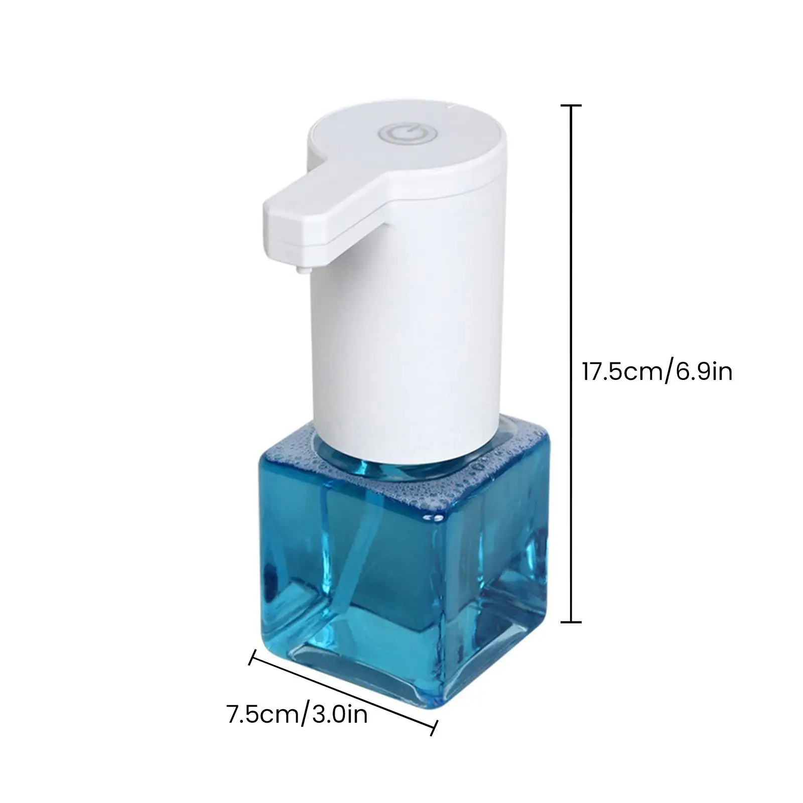 거품 비누 디스펜서 자동 비누 디스펜서 손 비누 디스펜서, 내장형 1200mA