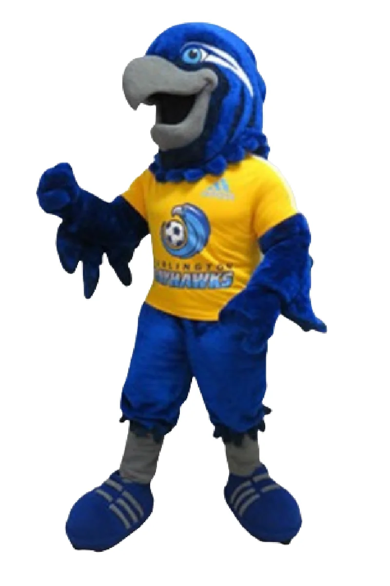 باي هوك زي التميمة الأزرق الصقر الصقر النسر مخصص بدلة فاخرة أنيمي تأثيري عدة mascotte موضوع فستان بتصميم حالم كرنفال 0144