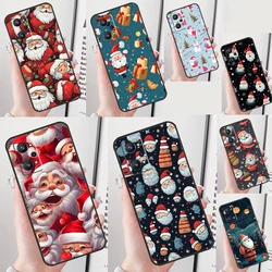 Santa Claus Merry Christmas Funda For Realme C53 C55 C35 C33 C31 C30 C25s C21Y C11 GT Neo 5 3T 2T 9 10 11 Pro Plus Case