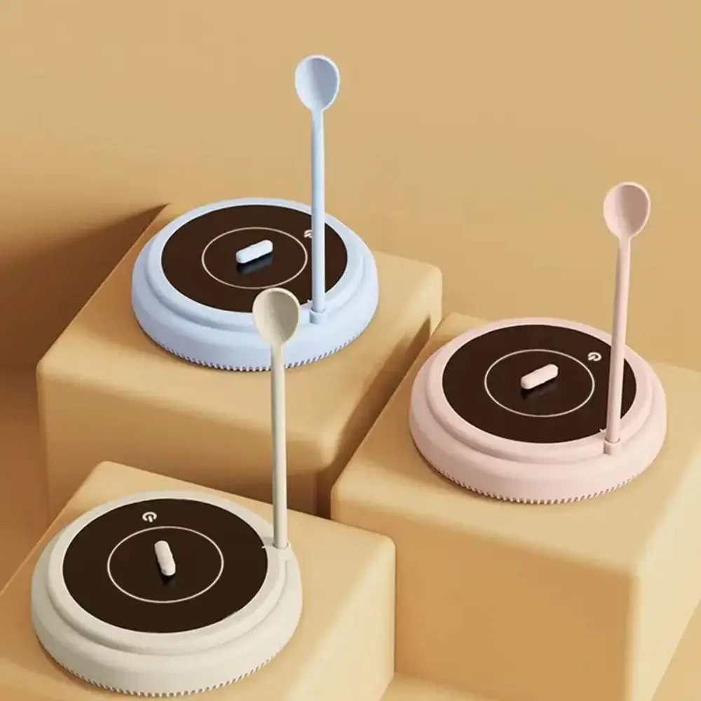USB Charging Electric Milk Coffee Blender Automatic with Spoon Magnetic Stirrer High Speed Rotation