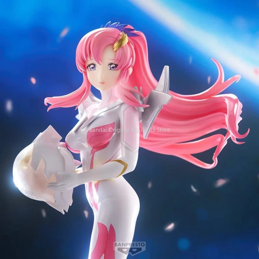 Original Bandai GLITTER & GLAMOURS Lacus Clyne ชุดนักบิน Ver อะนิเมะชุด GUNDAM SEED FREEDOM PVC ของเล่นรุ่น Action Figurine