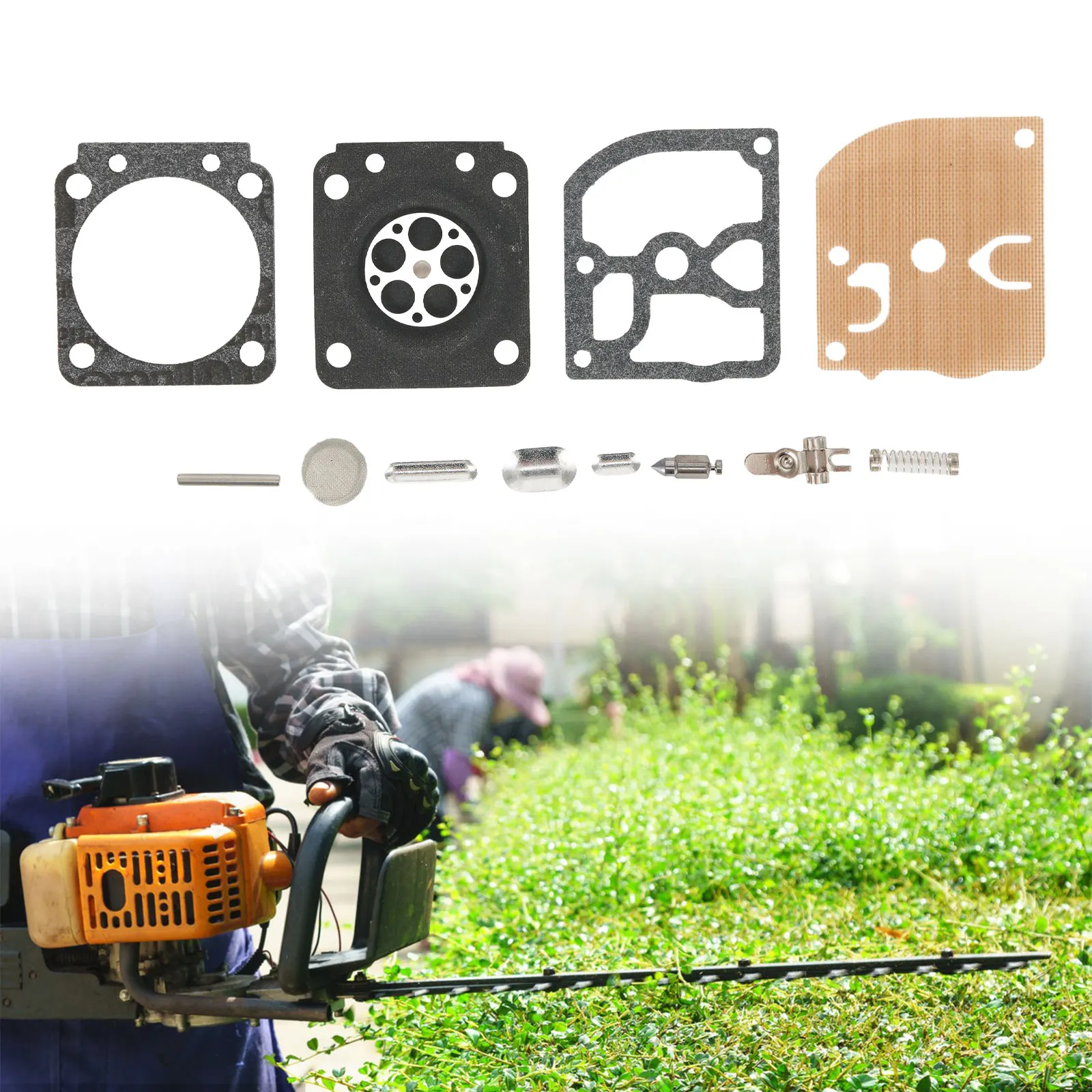 Устройство для нагнетателя инструментов MS180 170 Φ RB77, триммер для прокладки Stihl MS170 MS180, 2 комплекта, Восстановленный карб Устройство для нагнетателя инструментов MS180 170 Φ RB77, триммер для прокладки Stihl MS170 MS180, 2 комплекта, Восстановленный карб