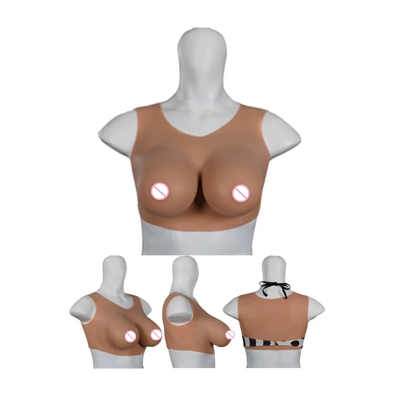 

Enhance Realistic Silicone Breast Forms with Nipple And Areola for Trans Cosplay Soft Plump Fake Boobs for Natural Look And Feel