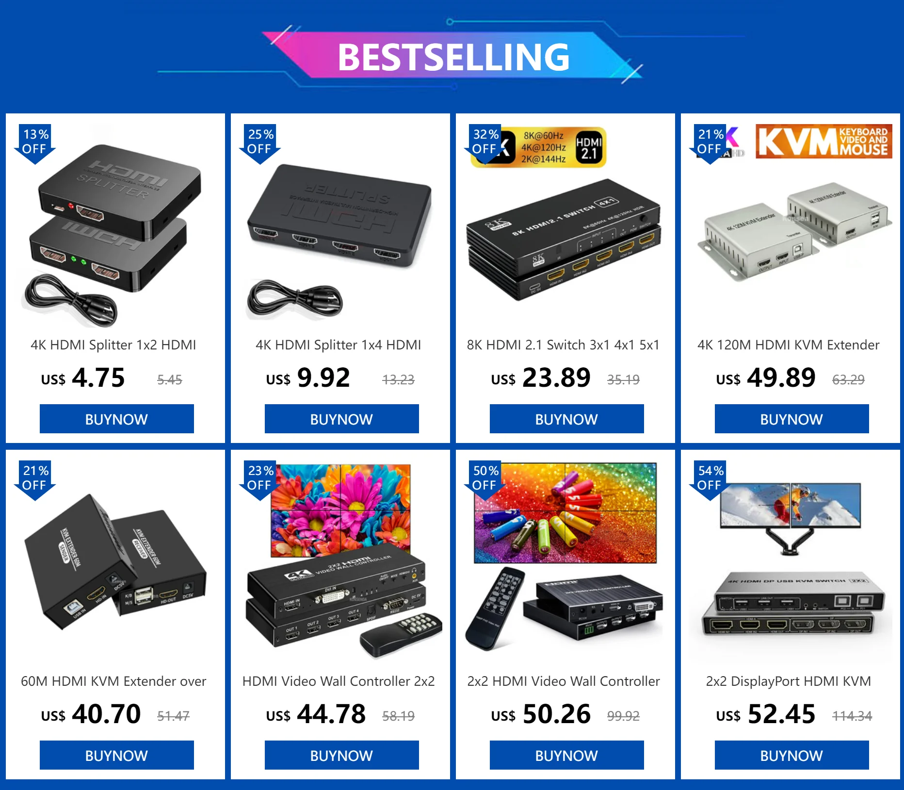 HD 1080P RCA AV zu HDMI Konverter Mini AV zu HDMI RCA Composite CVBS Video Audio Adapter für PS2/3 VCR DVD zu TV mit USB Kabel – Detail 1