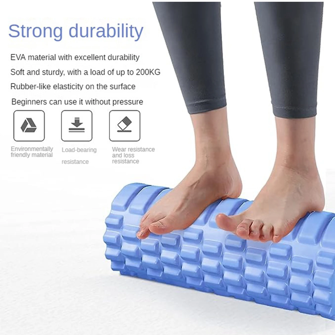 33cm Yoga Column Foam Axis Massage roller Muscle Back Muscle  MassageThe grid Back training set shipping