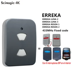 ERREKA LUNA RESON 433.92MHz Fixed Code Garage Door Remote Control Replicator Command