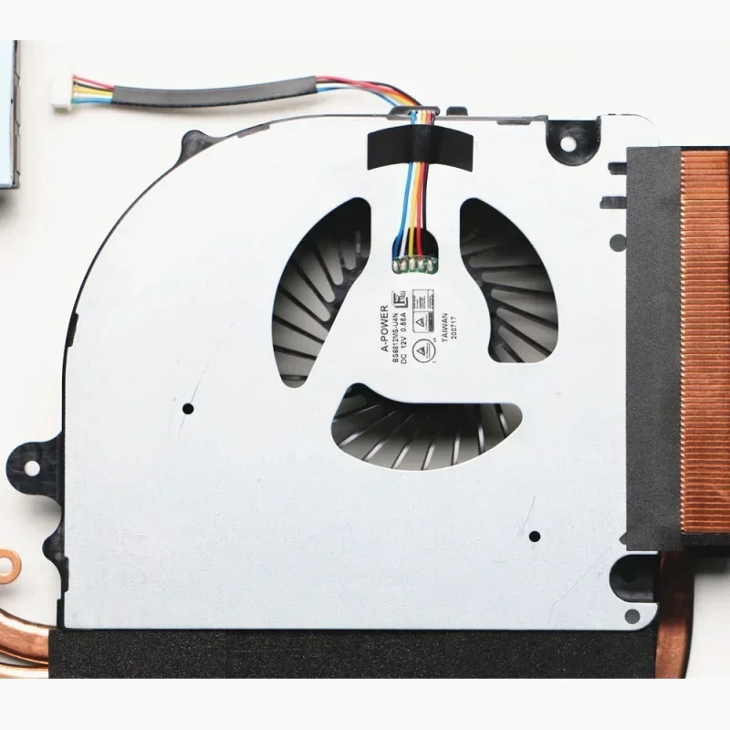 

NEW CPU GPU COOLIN FAN FOR CLEVO X170 X170SN X170SM-G X170KMG BS5812HS- U4P DC12V 0.55A BS6812MS-U4N